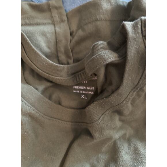 Banana Republic Men's Black Premium Wash & White Soft Wash Tees XL Set Of 8 - Picture 2 of 3